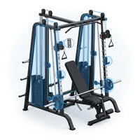 Professional Gym Smith Machine Set—Multi-Functional All-In-One Fitness Equipment, Suitable for Professional Gyms — How It Works